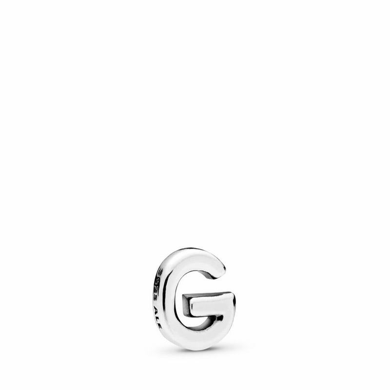 Pandora Letter G Petite Locket Charm Ireland - Sterling Silver - 469852GXZ